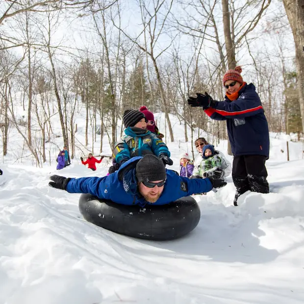 Accommodations for a family getaway