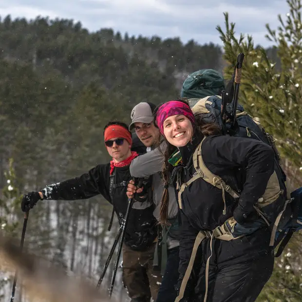 Expédition raquette, Outaouais