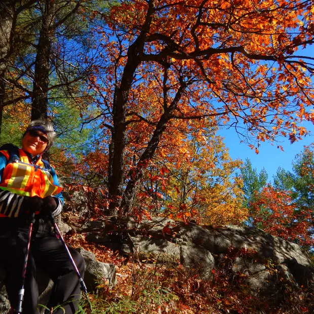 Randonnée en automne, Outaouais