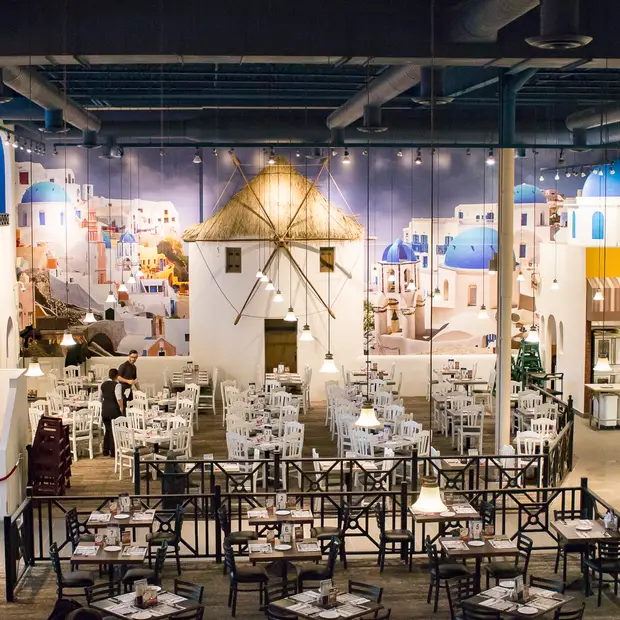 Buffet des Continents - Décor Grêce