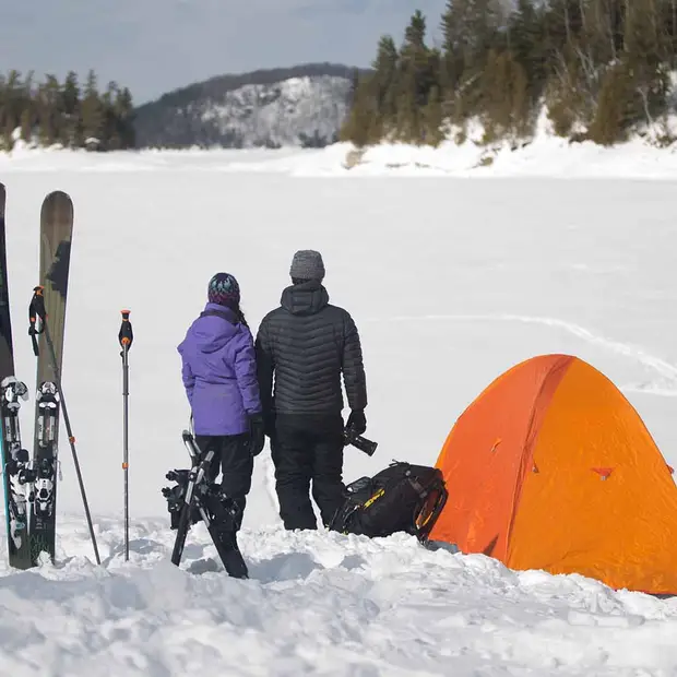 Camping and ready-to-camp