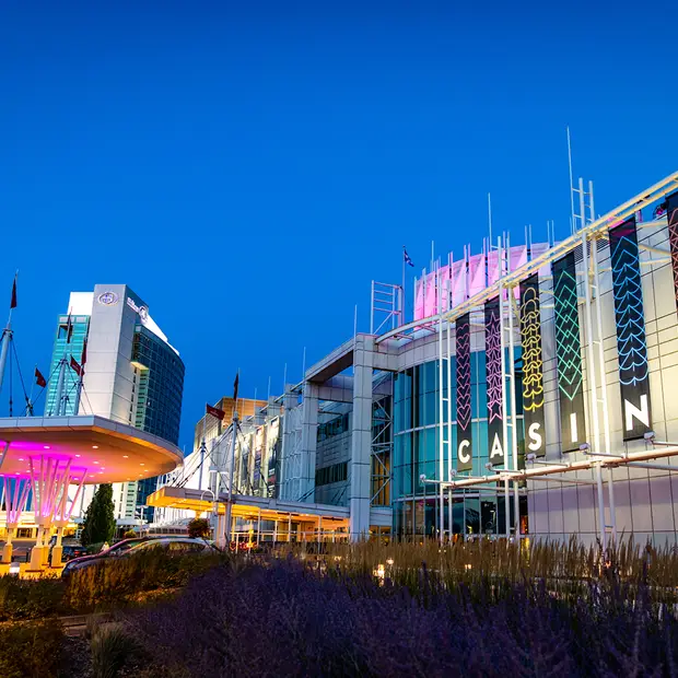 Outside view of the casino