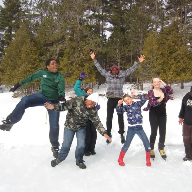 La relâche sur le Lac Castor Blanc