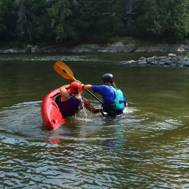 Whitewater Kayak Roll Course