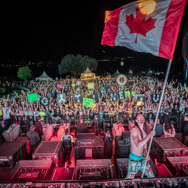 Steve Aoki at Festival Riverside