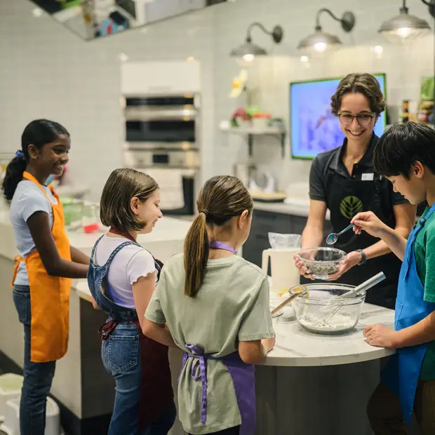 Cuisine de démonstration au Musée de l’agriculture et de l’alimentation du Canad