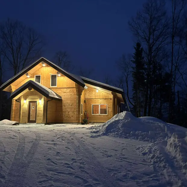Vue de nuit - Domaine du Lac des Loups 