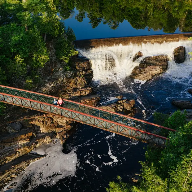 The most beautiful waterfalls in the Outaouais to visit in spring