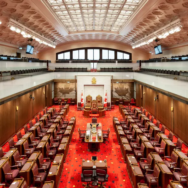 La chambre du Sénat 