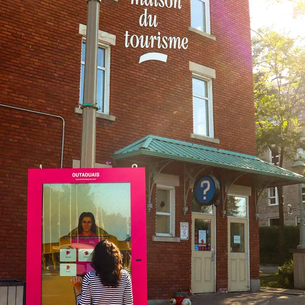 Borne touristique