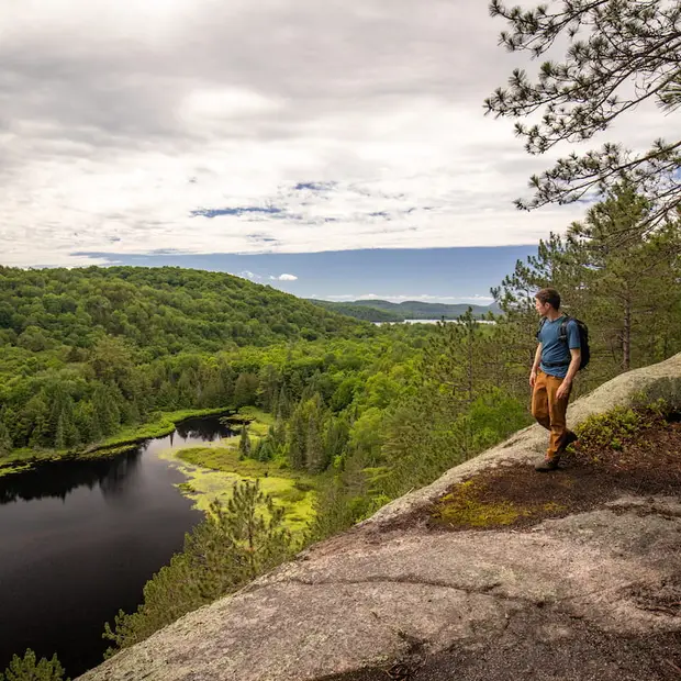 Minivan road trip in the Outaouais