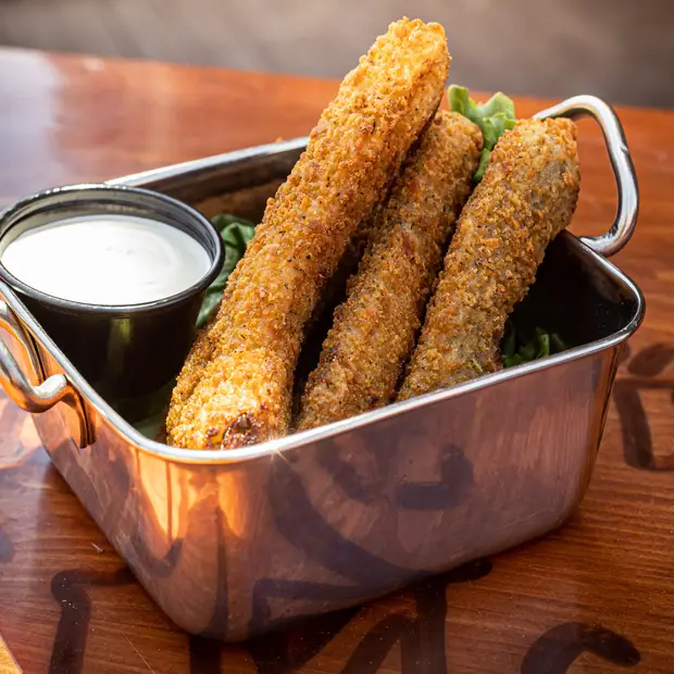 Fried pickles