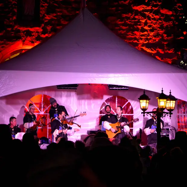 Show of the group La Tuque Bleue