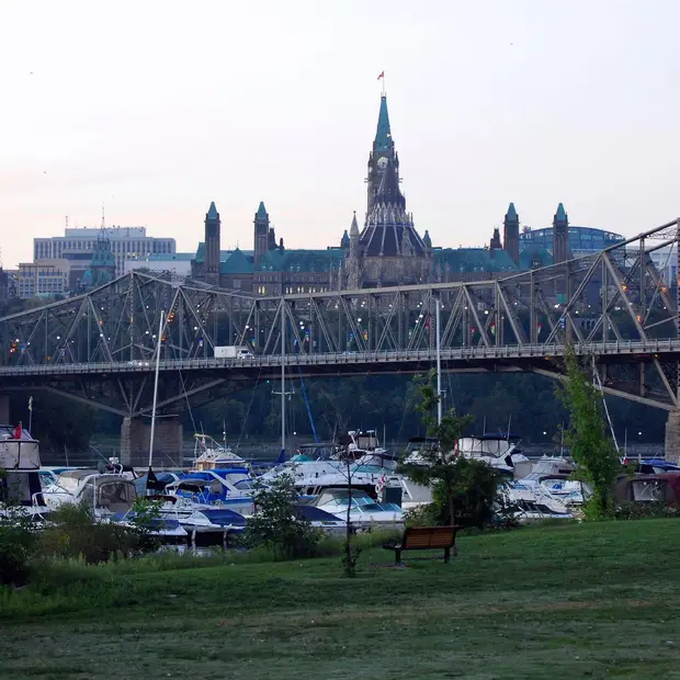 Marina de Hull, parc Jacques-Cartier