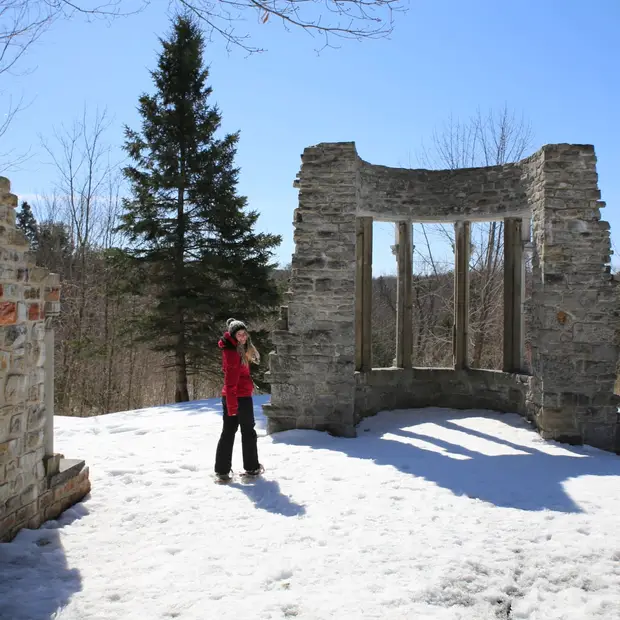 Raquette au domaine Mackenzie-King