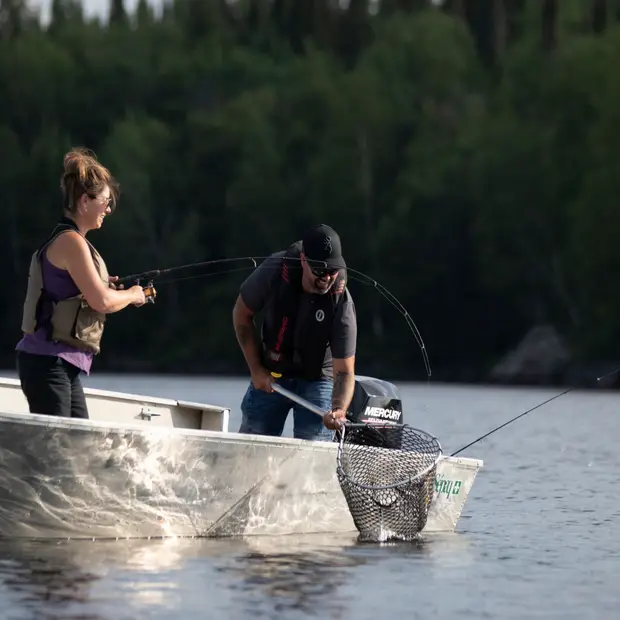 Fishing with personal boat
