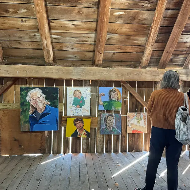 Tour des ateliers Chelsea Wakefield