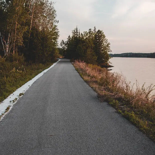 The Véloroute des draveurs